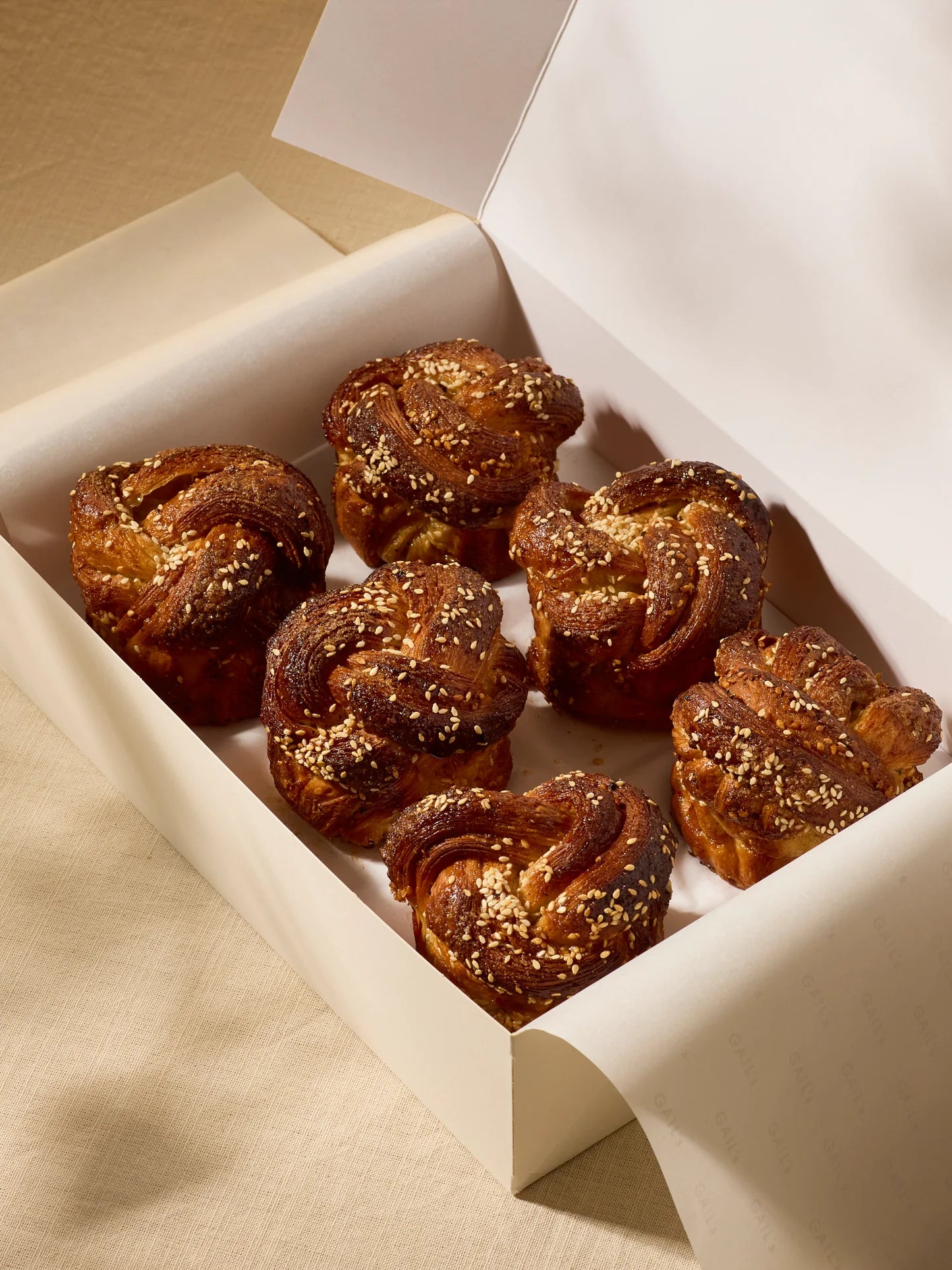 6 Sesame & Cardamom Morning Buns