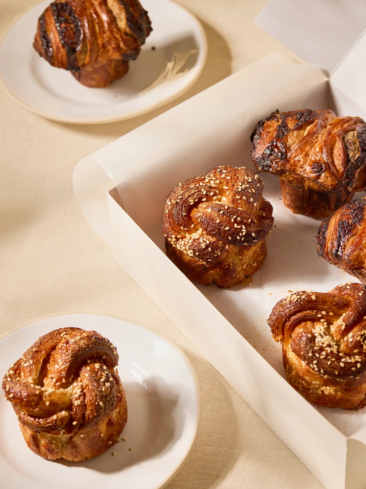 Babka Bun & Sesame & Cardamom Morning Bun Box