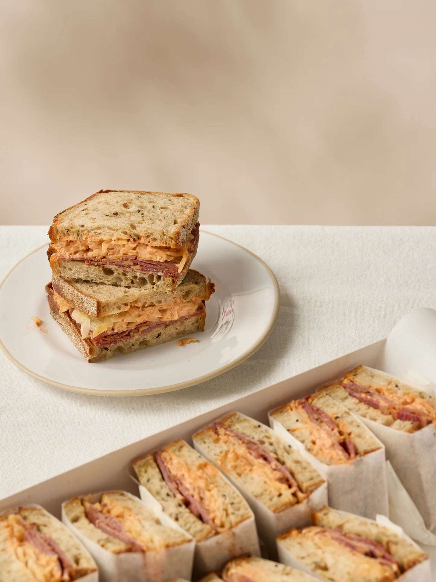 12 Sourdough Sandwich Halves
