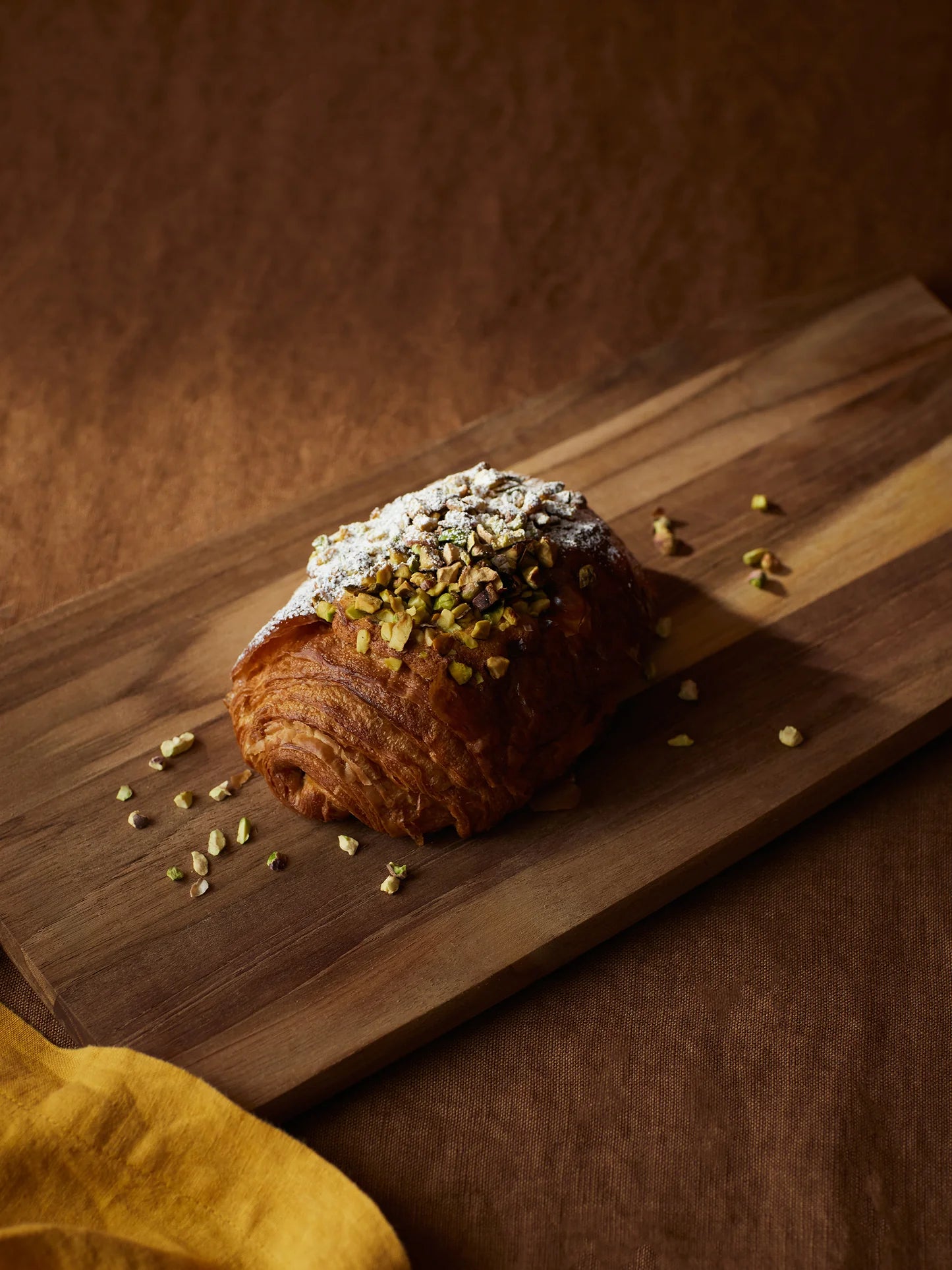 Pistachio & Chocolate Croissant
